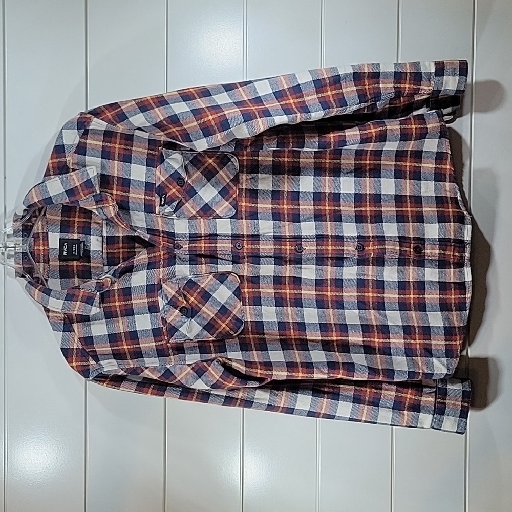 RVCA Regular Fit Heavy Flannel sz. M